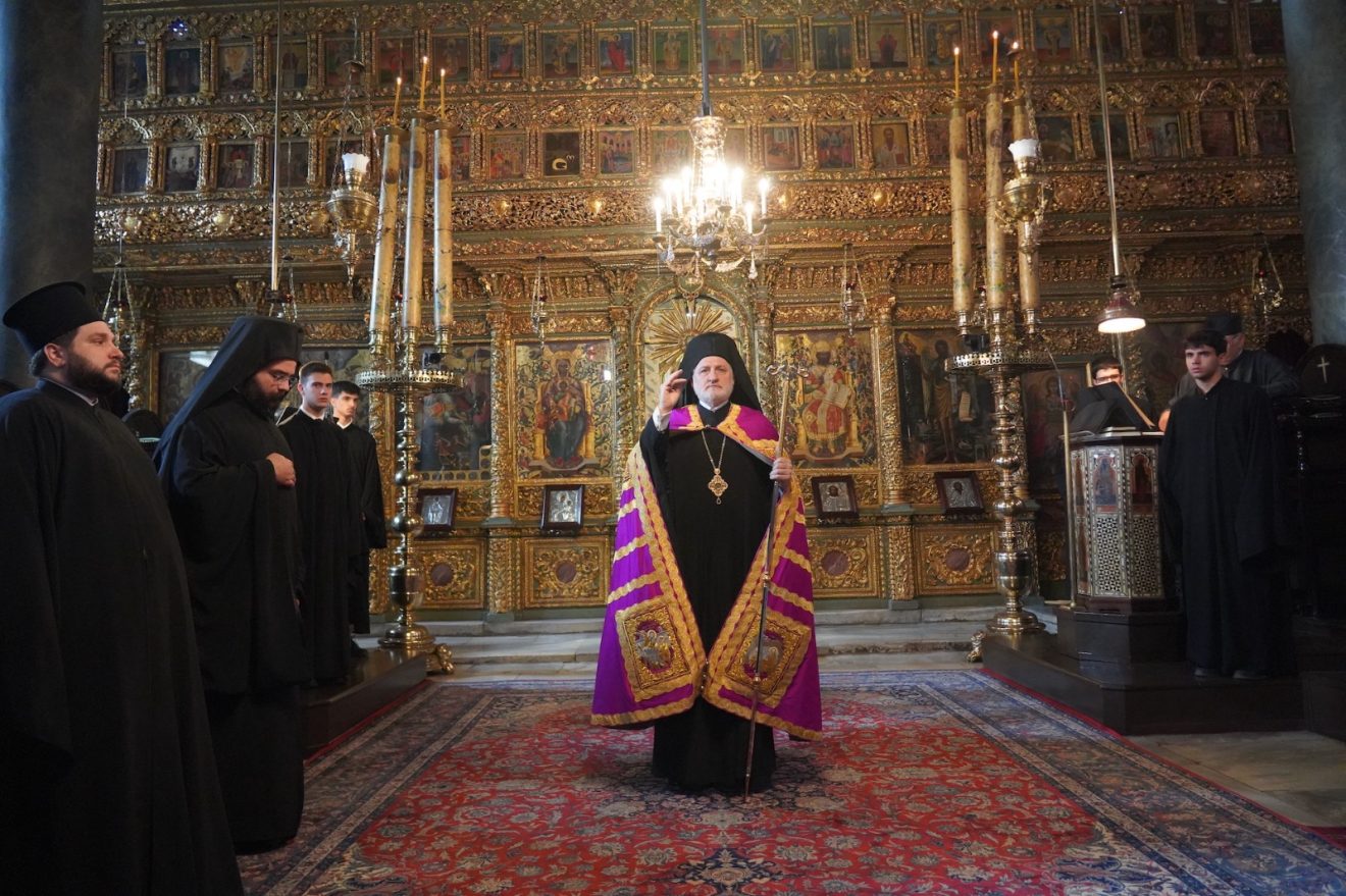 Hierarcas do Brasil Participam da Liturgia com o Patriarca Bartolomeu no Domingo do Cego